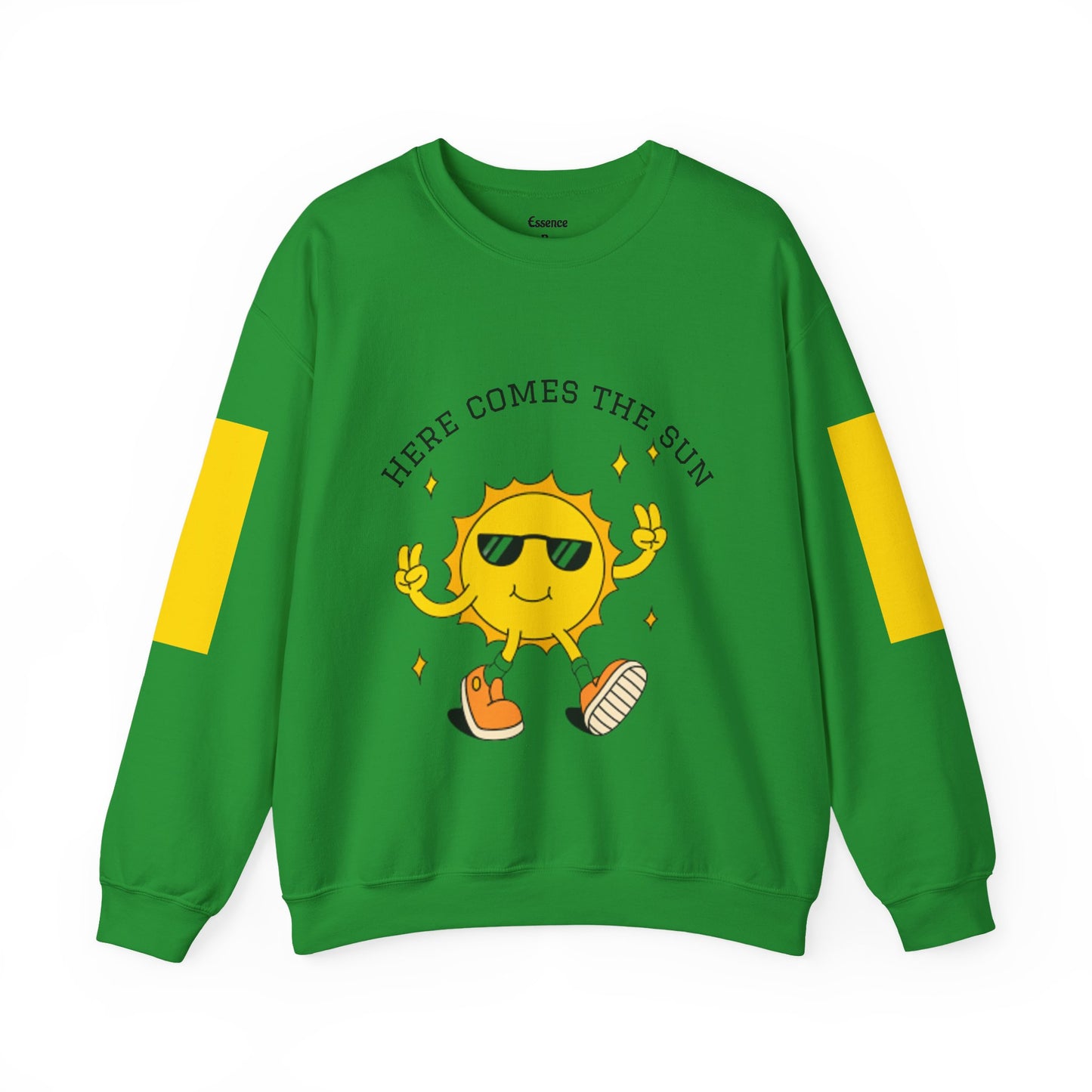 Sunny Vibes Sweatshirt - Bright Unisex Crewneck for Casual Days, Gift for Friends, Spring Fashion, Fun Layering, Sunshine Design