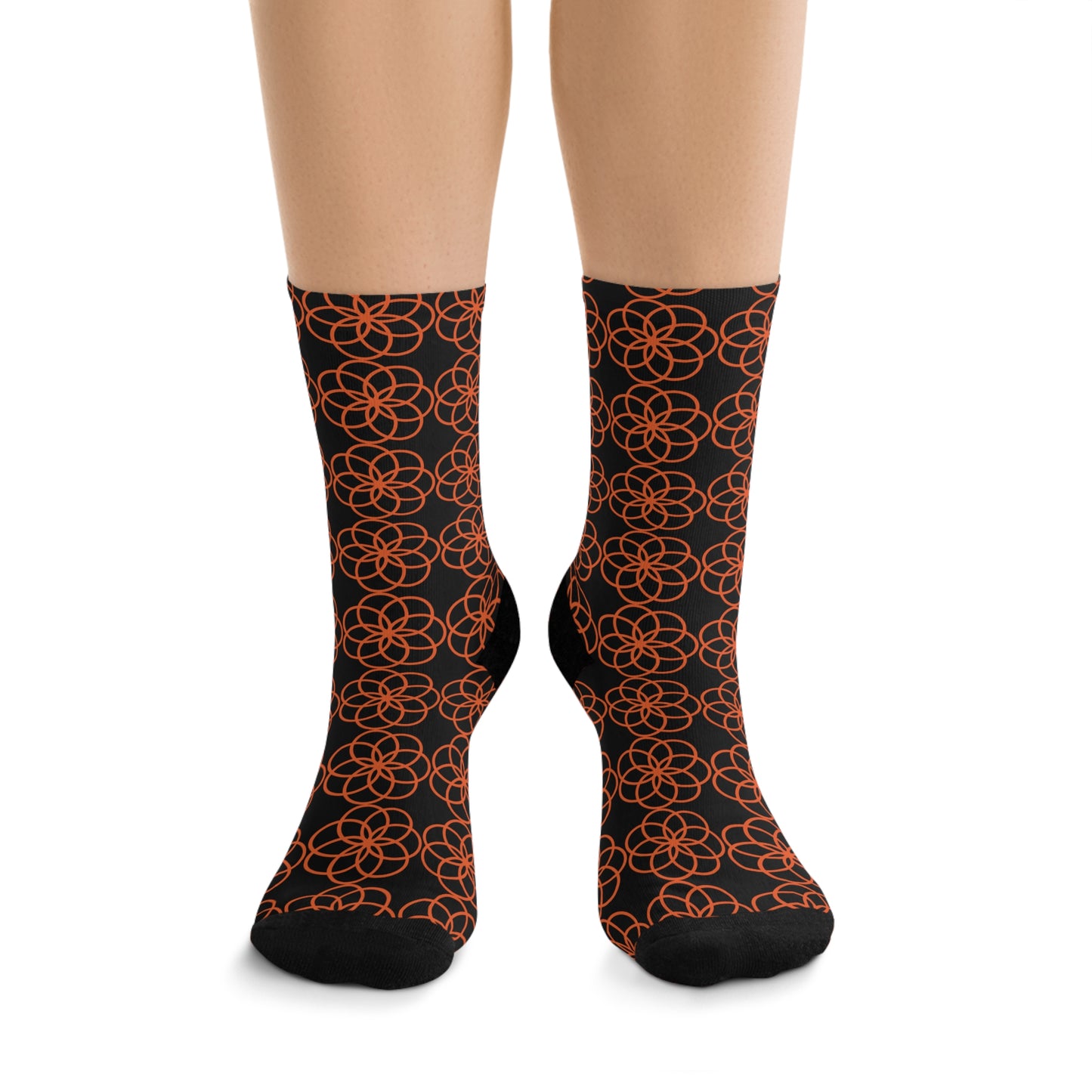 Eco-Friendly Recycled Poly Socks | Unique Geometric Patterned Socks for Casual Wear, Gift Ideas, Sustainable Fashion, Eco-Conscious [...]