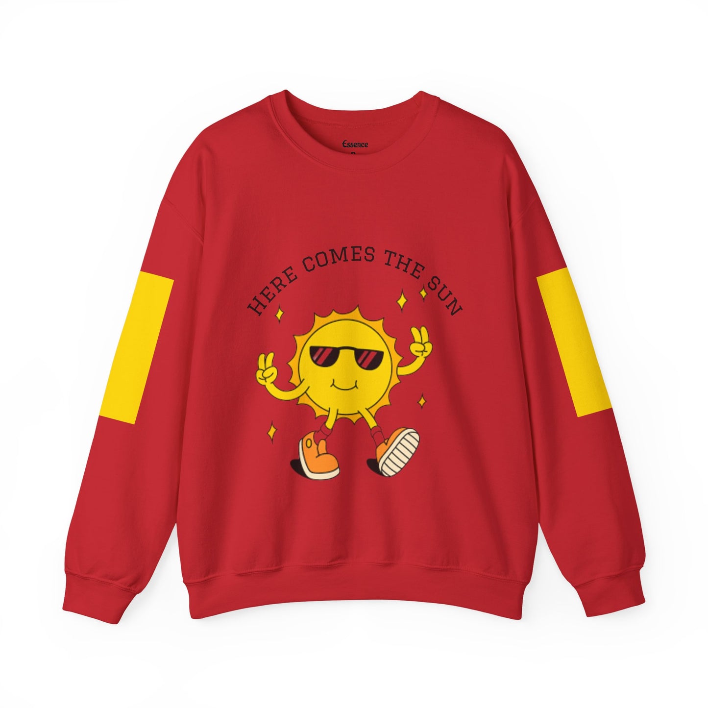 Sunny Vibes Sweatshirt - Bright Unisex Crewneck for Casual Days, Gift for Friends, Spring Fashion, Fun Layering, Sunshine Design