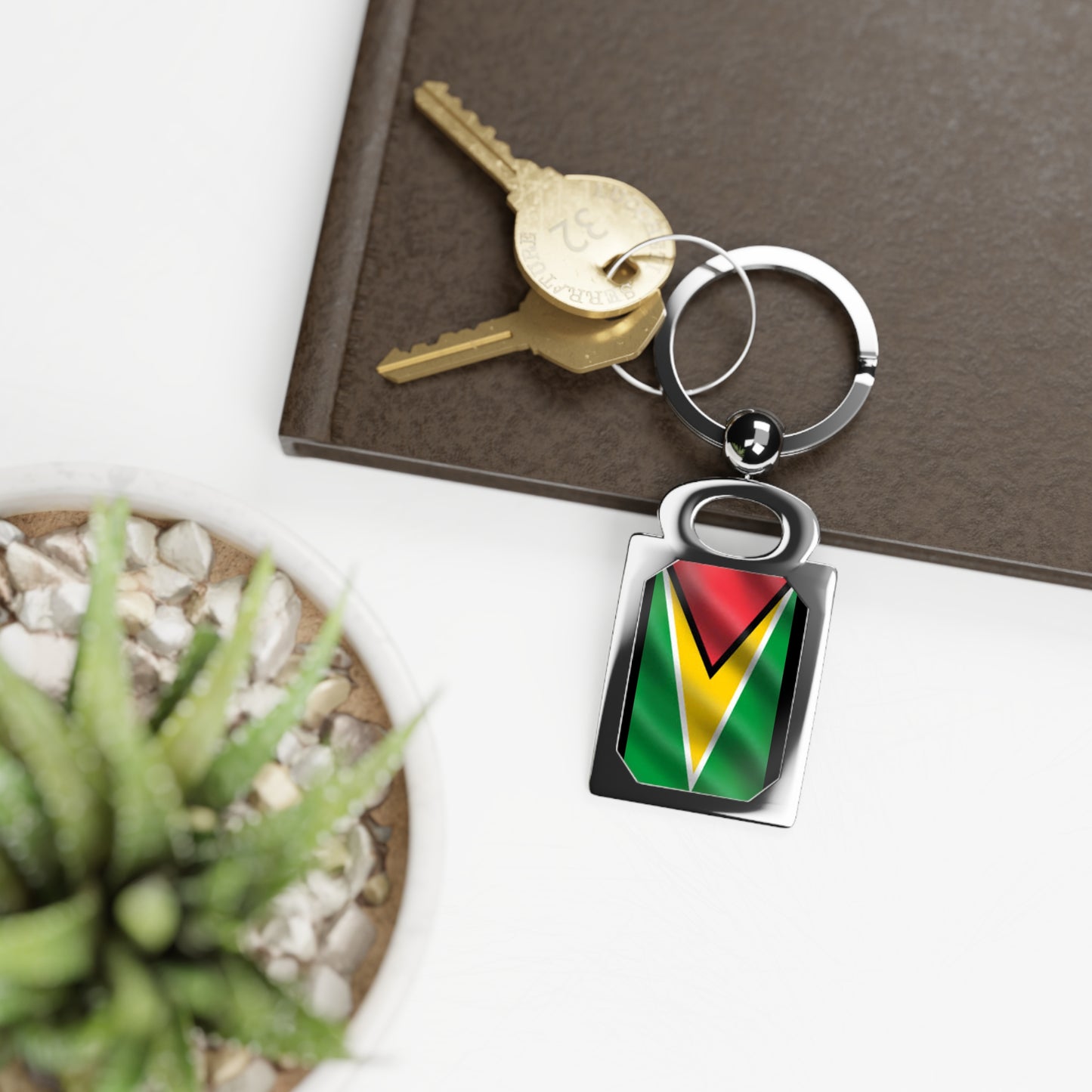 Guyana Keychain