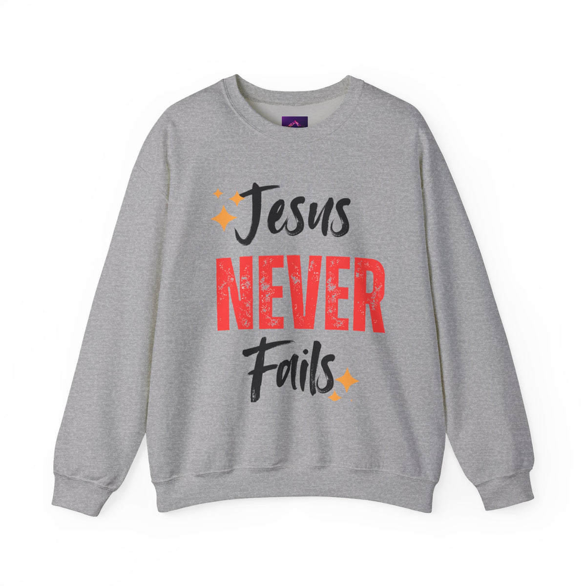 Jesus Never Fails Sweatshirt