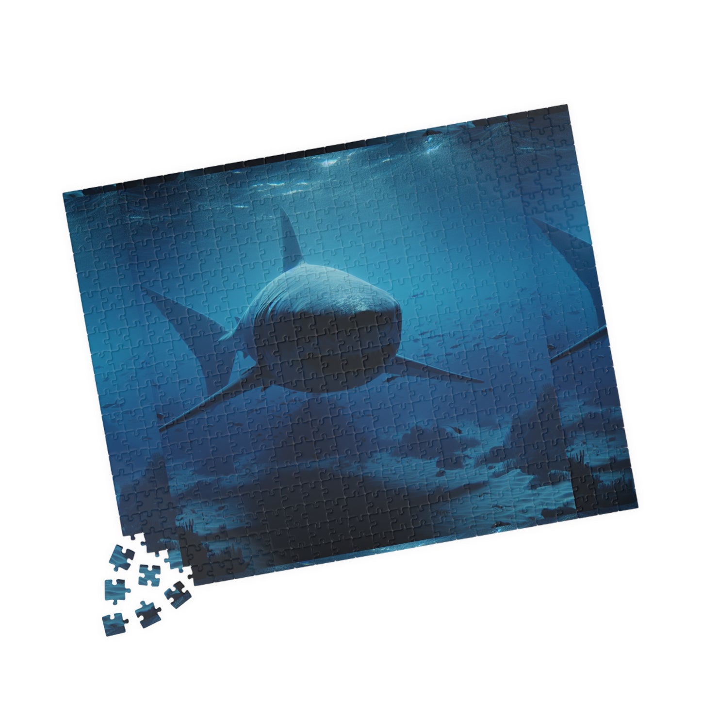 Ocean Life Puzzle - Perfect for Shark Lovers, Family Fun, Educational Activity, Gift for Holidays, 110 to 1014-Piece Options