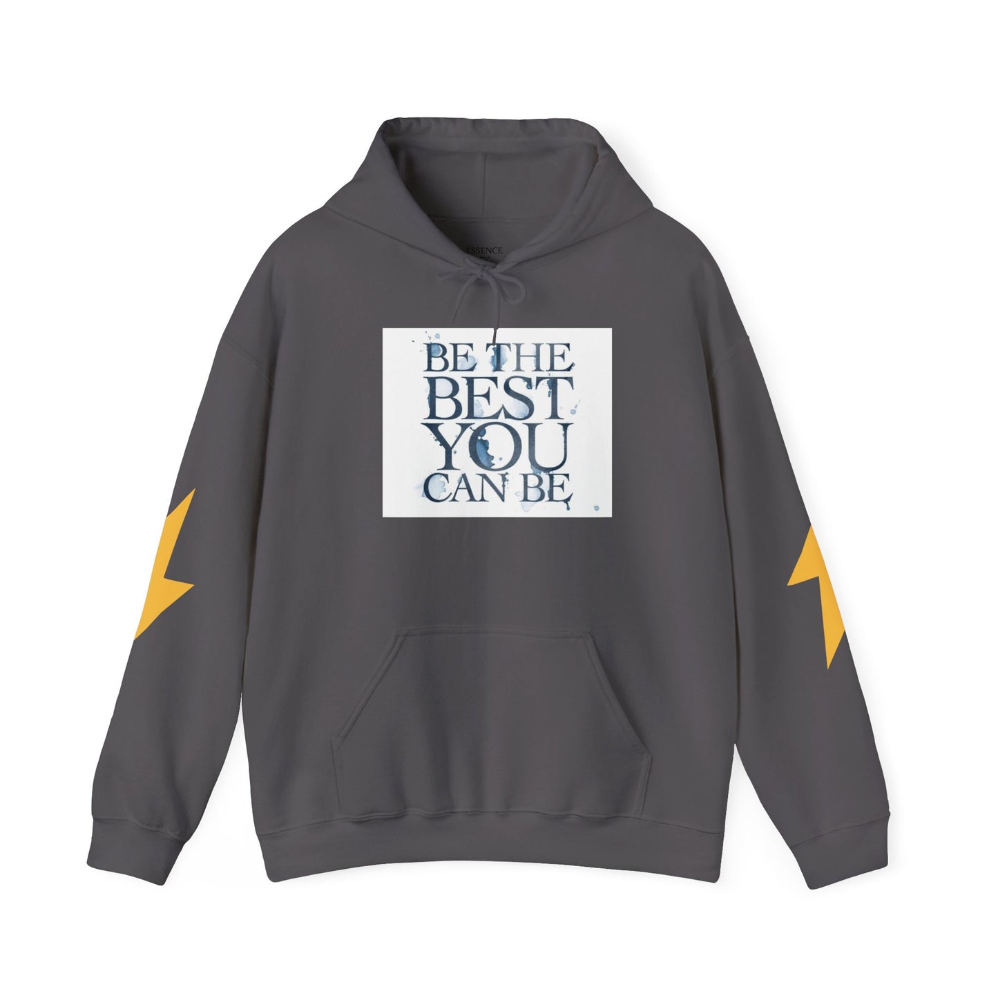 Inspirational Quote Hoodie, Motivation Sweatshirt, Unisex Gift, Cozy Casual Wear, Perfect for Holidays, Be The Best You Can Be