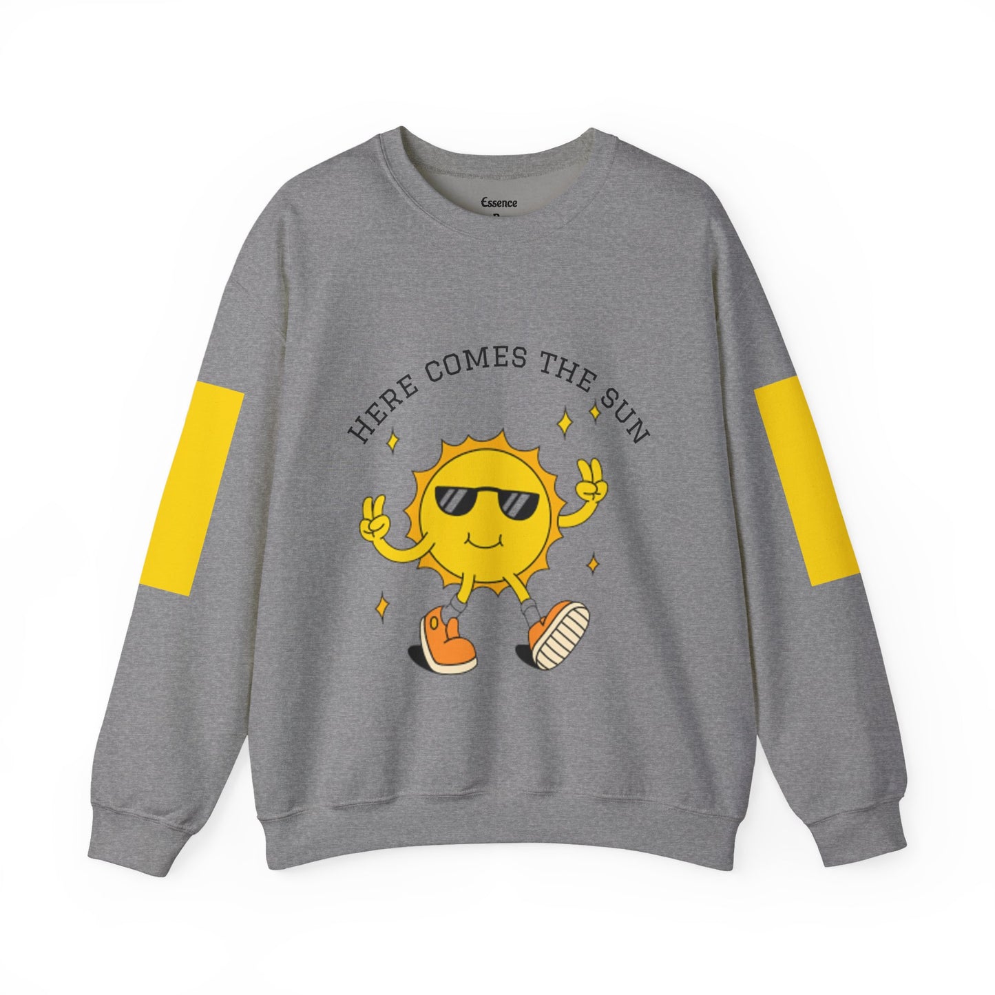 Sunny Vibes Sweatshirt - Bright Unisex Crewneck for Casual Days, Gift for Friends, Spring Fashion, Fun Layering, Sunshine Design