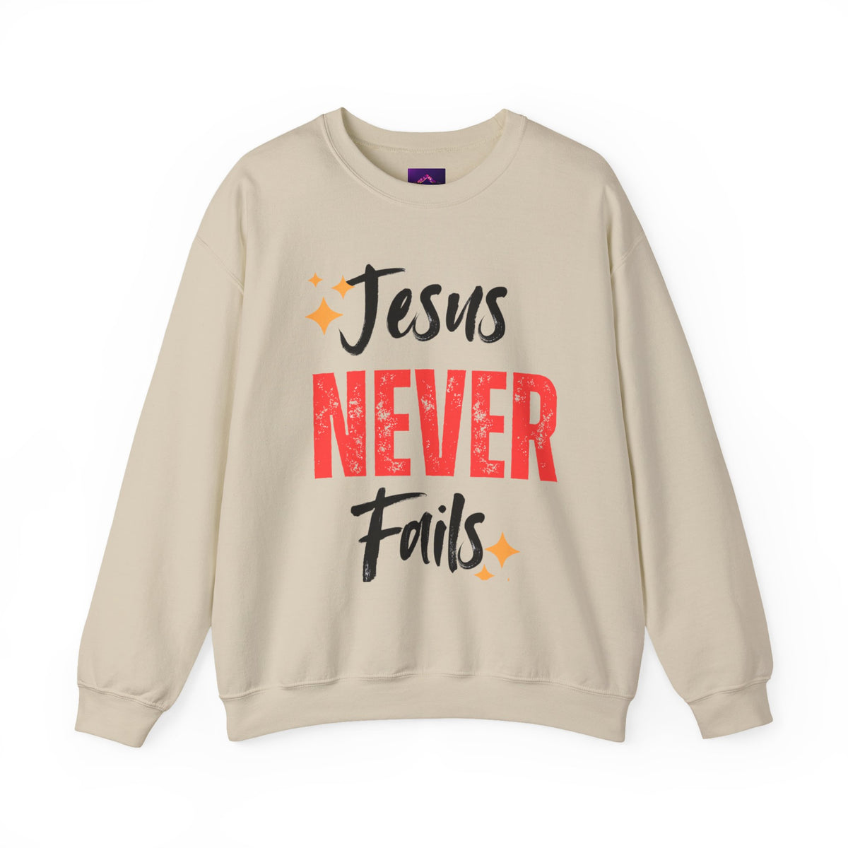 Jesus Never Fails Sweatshirt