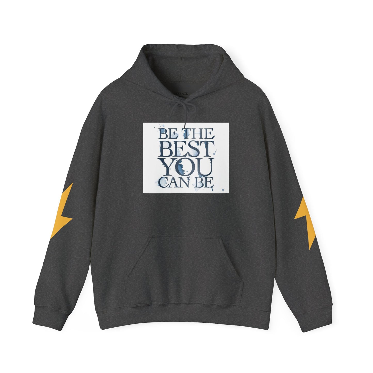 Inspirational Quote Hoodie, Motivation Sweatshirt, Unisex Gift, Cozy Casual Wear, Perfect for Holidays, Be The Best You Can Be