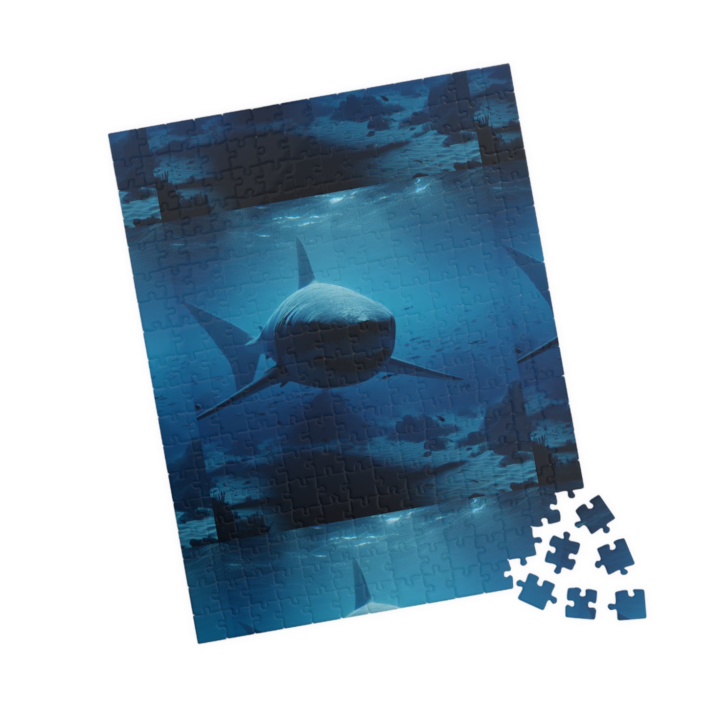 Ocean Life Puzzle - Perfect for Shark Lovers, Family Fun, Educational Activity, Gift for Holidays, 110 to 1014-Piece Options