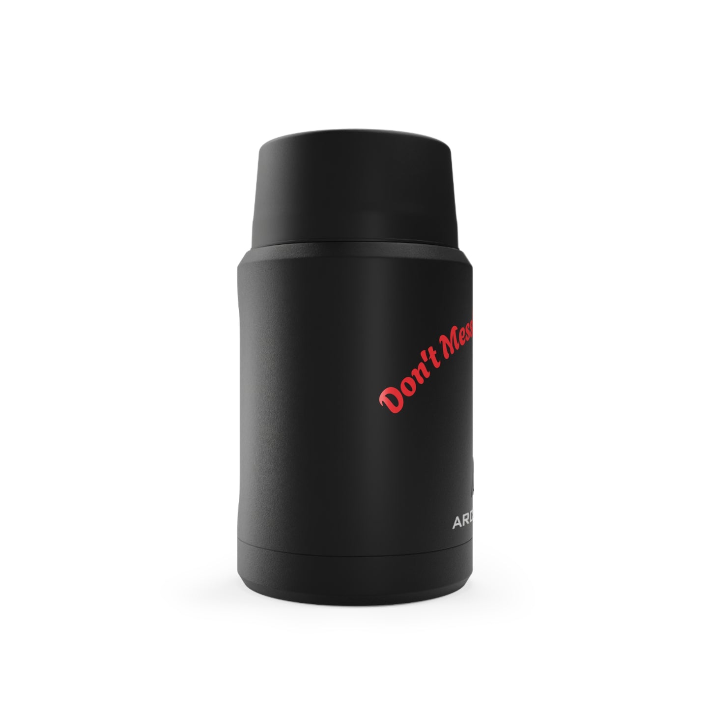 Insulated Food Jar with Funny Saying, Durable Lunch Container, Perfect for Picnics, Campouts, and Work