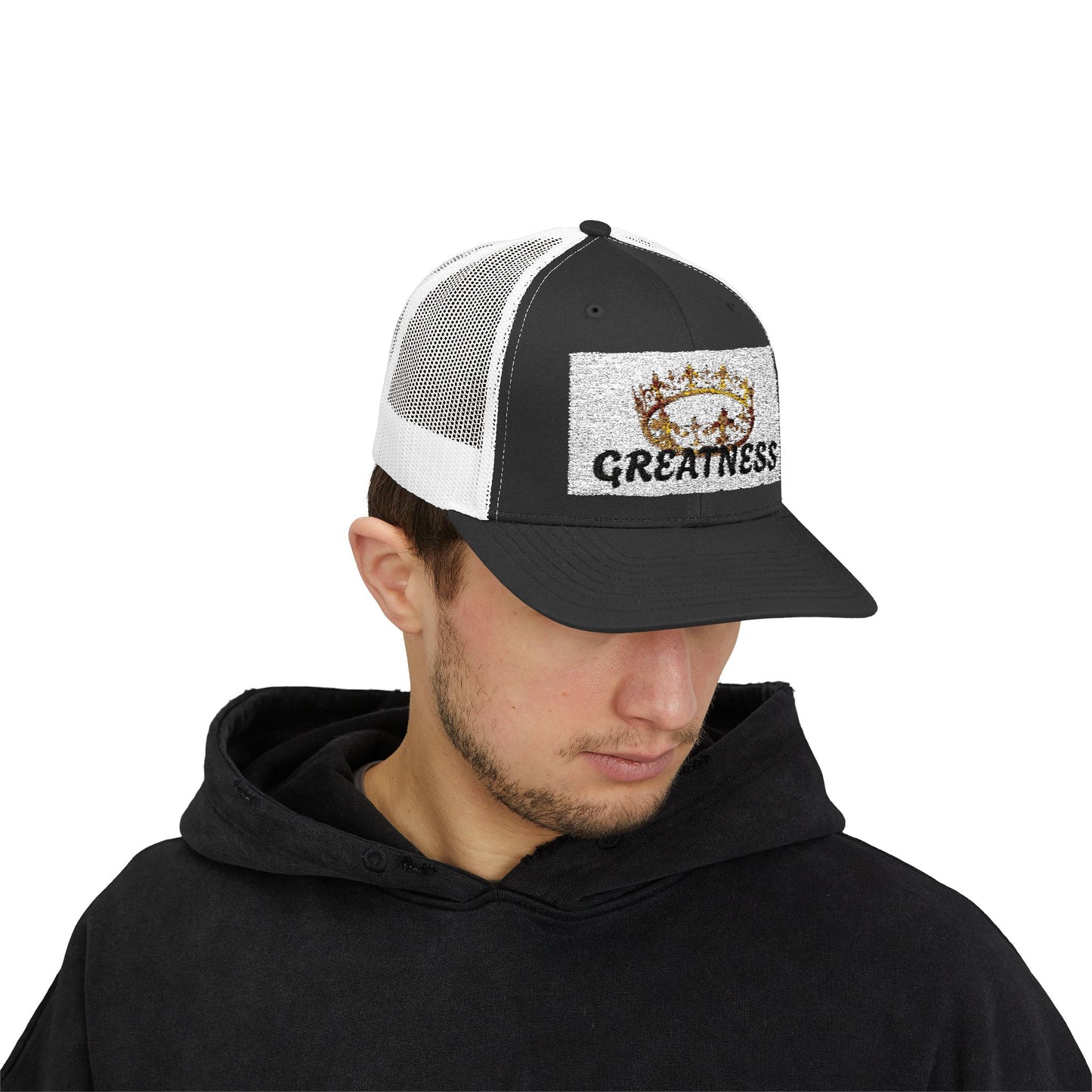 Creative Crown Snapback Trucker Cap - Stylish Accessory for Go-Getters, Perfect Gift for Birthdays, Graduations, and Celebrations