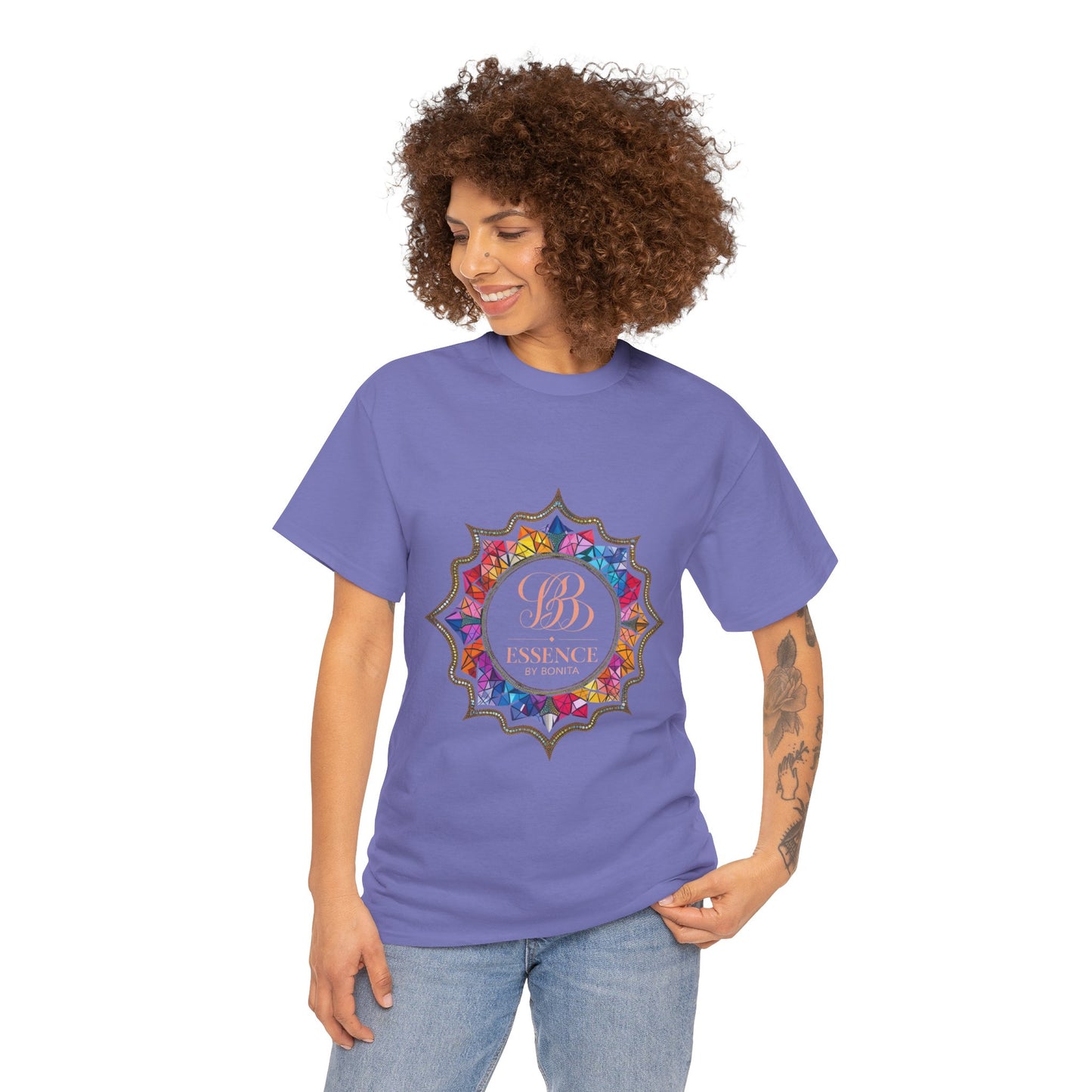 Vibrant Graphic Tee for Free Spirits, Self-Expression, Casual Wear, Gift for Friends, Boho Style T-Shirt