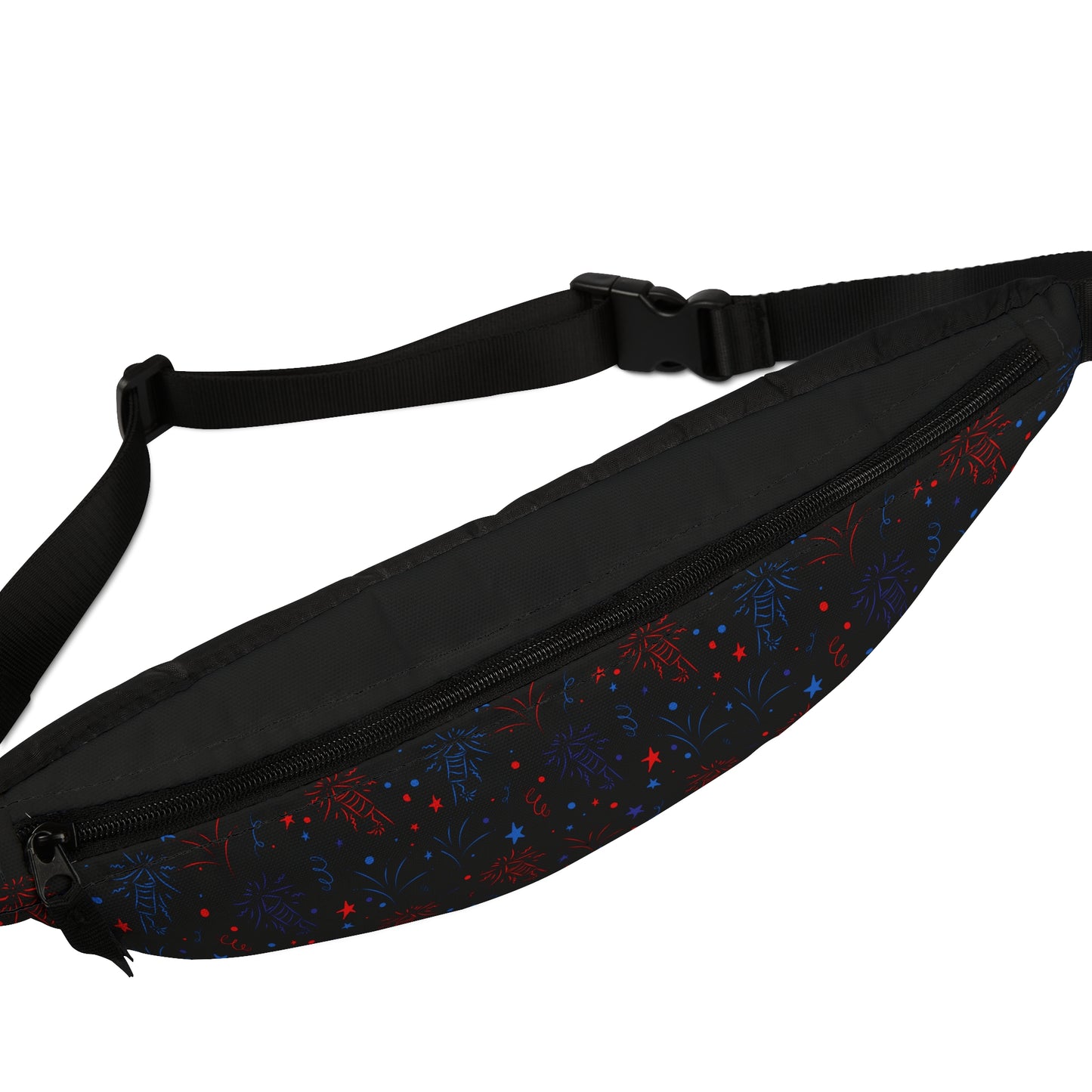 Stylish Fanny Pack with Cosmic Floral Design, Perfect for Festivals, Travel, Events, Outdoor Adventures, Everyday Use