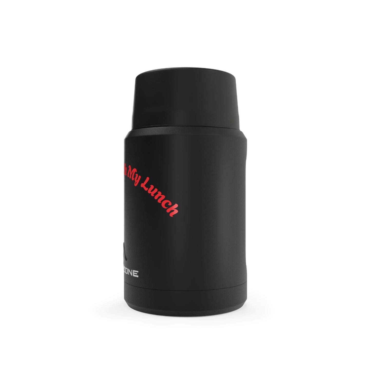 Insulated Food Jar with Funny Saying, Durable Lunch Container, Perfect for Picnics, Campouts, and Work
