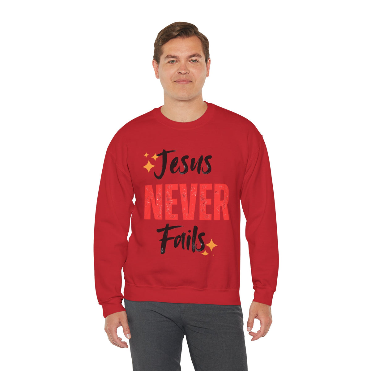 Jesus Never Fails Sweatshirt