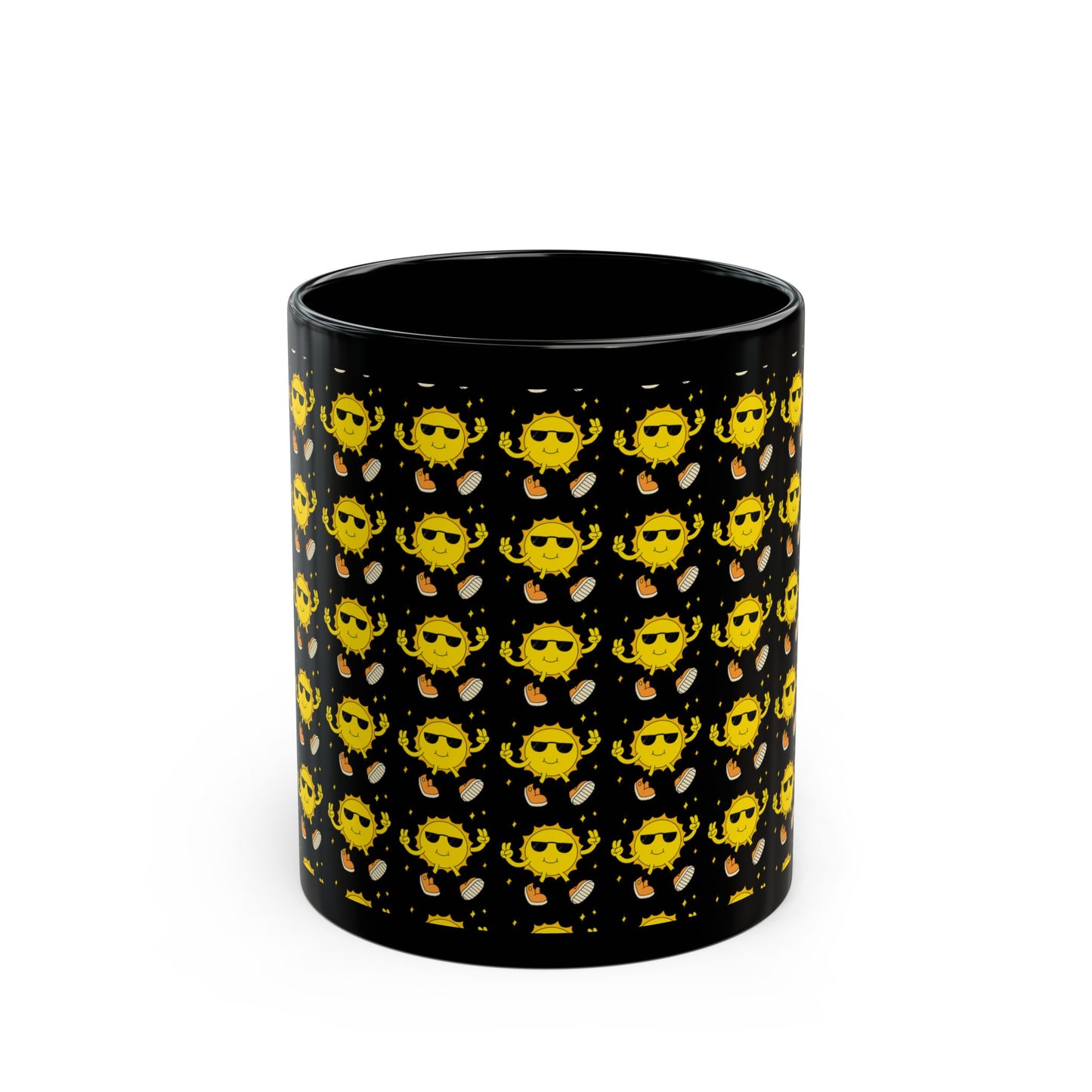 Vibrant Cartoon Illustration Mug - Perfect for Coffee Lovers, Gift for Friends, Quirky Kitchen Decor, Unique Birthday Gift, Fun Collectible