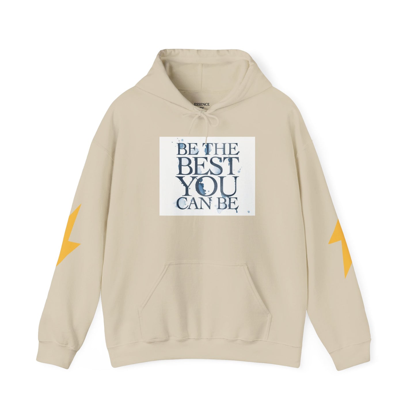Inspirational Quote Hoodie, Motivation Sweatshirt, Unisex Gift, Cozy Casual Wear, Perfect for Holidays, Be The Best You Can Be