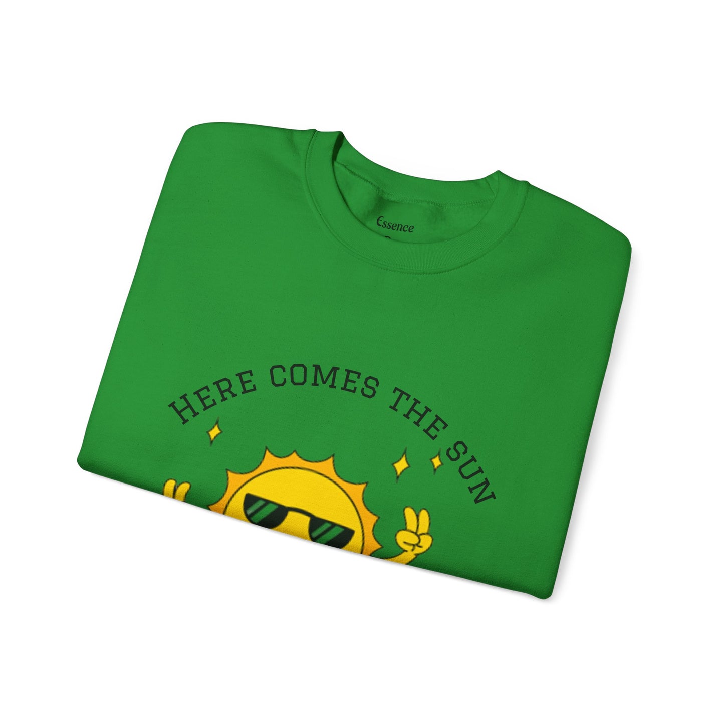 Sunny Vibes Sweatshirt - Bright Unisex Crewneck for Casual Days, Gift for Friends, Spring Fashion, Fun Layering, Sunshine Design