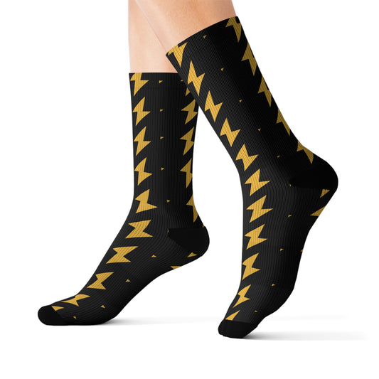 Lightning Bolt Sublimation Socks | Fun Gift for Teens, Stylish Accessory for Festivals, Unique Collection for Lightning Fans, Everyday [...]