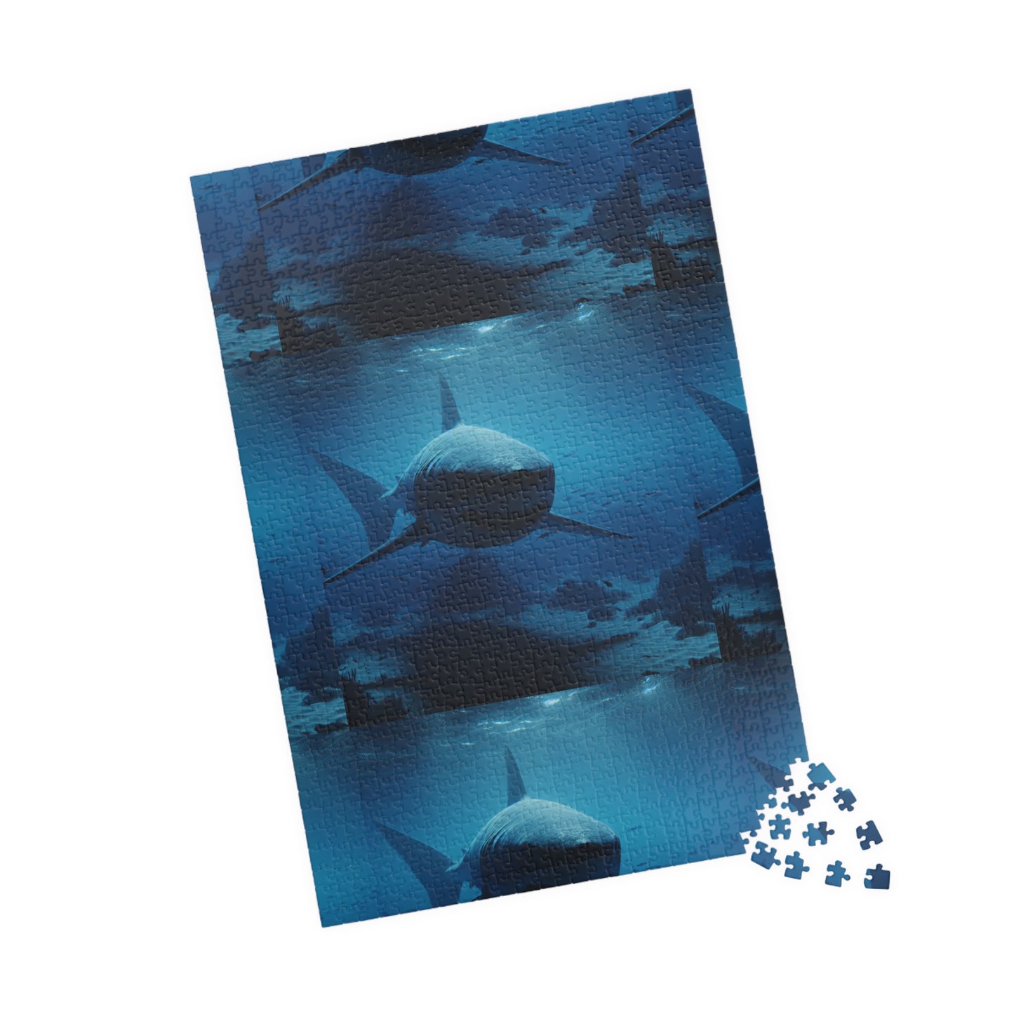 Ocean Life Puzzle - Perfect for Shark Lovers, Family Fun, Educational Activity, Gift for Holidays, 110 to 1014-Piece Options