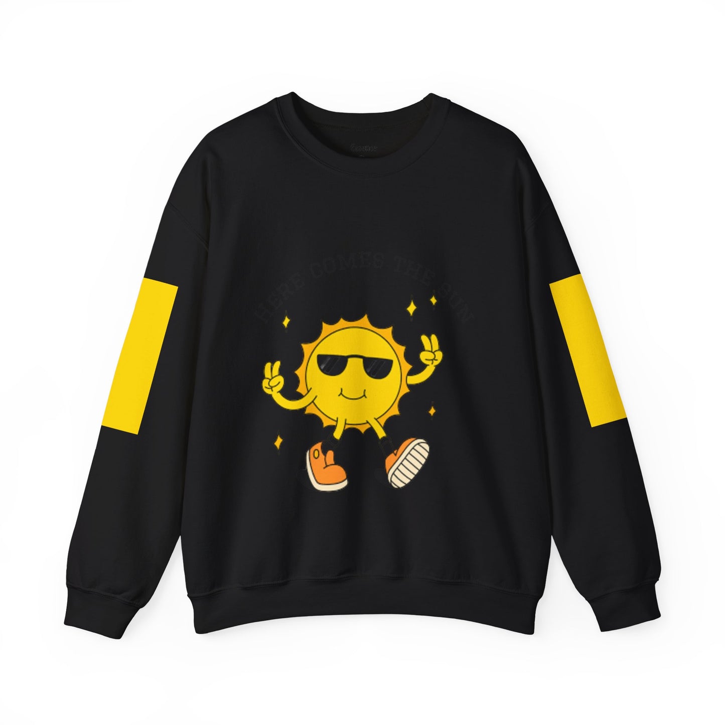 Sunny Vibes Sweatshirt - Bright Unisex Crewneck for Casual Days, Gift for Friends, Spring Fashion, Fun Layering, Sunshine Design