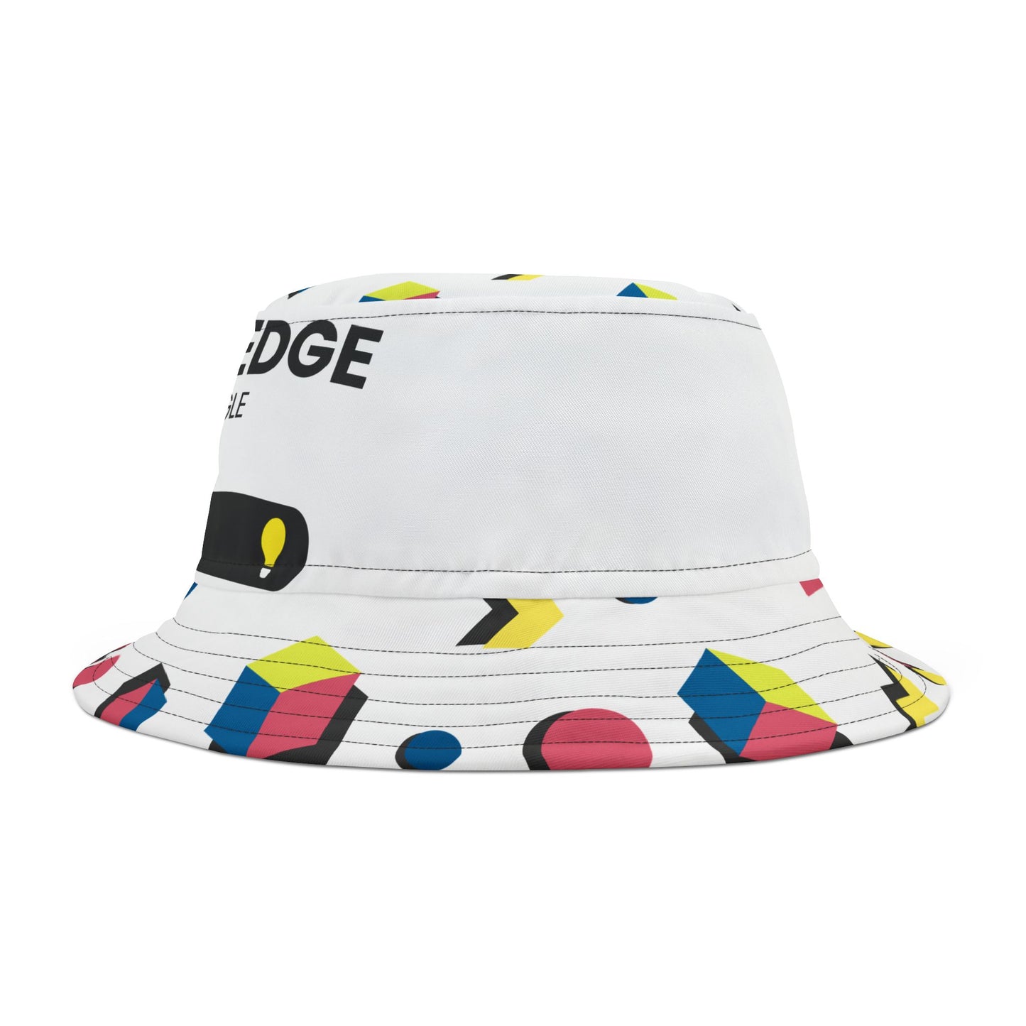 Knowledge Empowered Bucket Hat: Trendy AOP Summer Accessory, Perfect for Beach Days, Festivals, Gifts