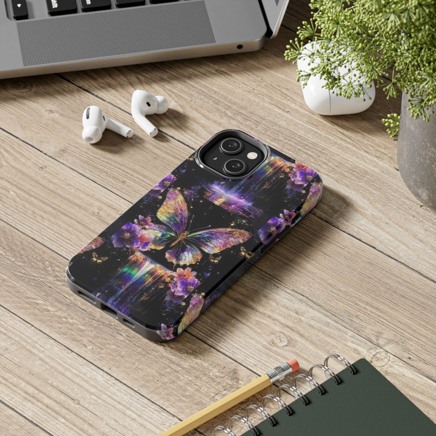 Fantasy Butterfly Tough Phone Case - Durable Protection with Magical Vibes