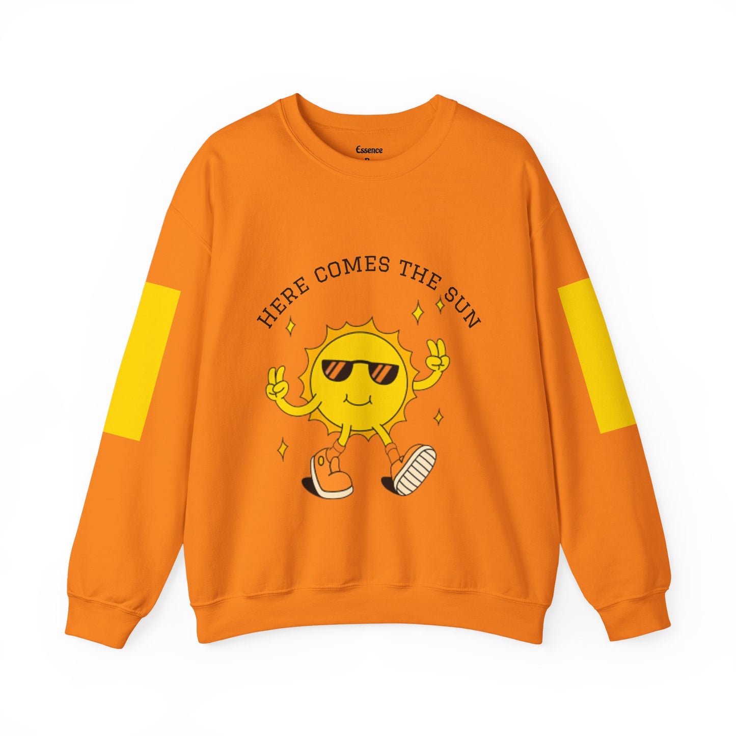Sunny Vibes Sweatshirt - Bright Unisex Crewneck for Casual Days, Gift for Friends, Spring Fashion, Fun Layering, Sunshine Design