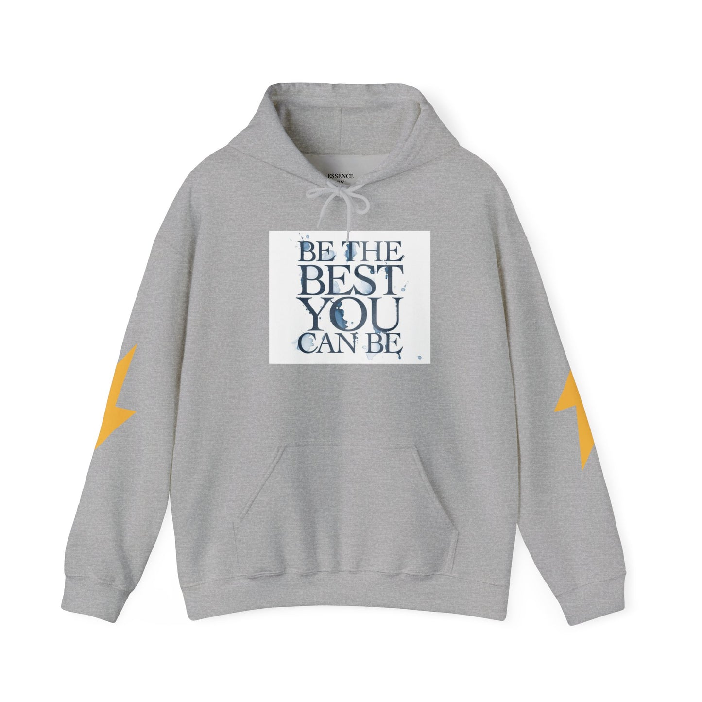 Inspirational Quote Hoodie, Motivation Sweatshirt, Unisex Gift, Cozy Casual Wear, Perfect for Holidays, Be The Best You Can Be