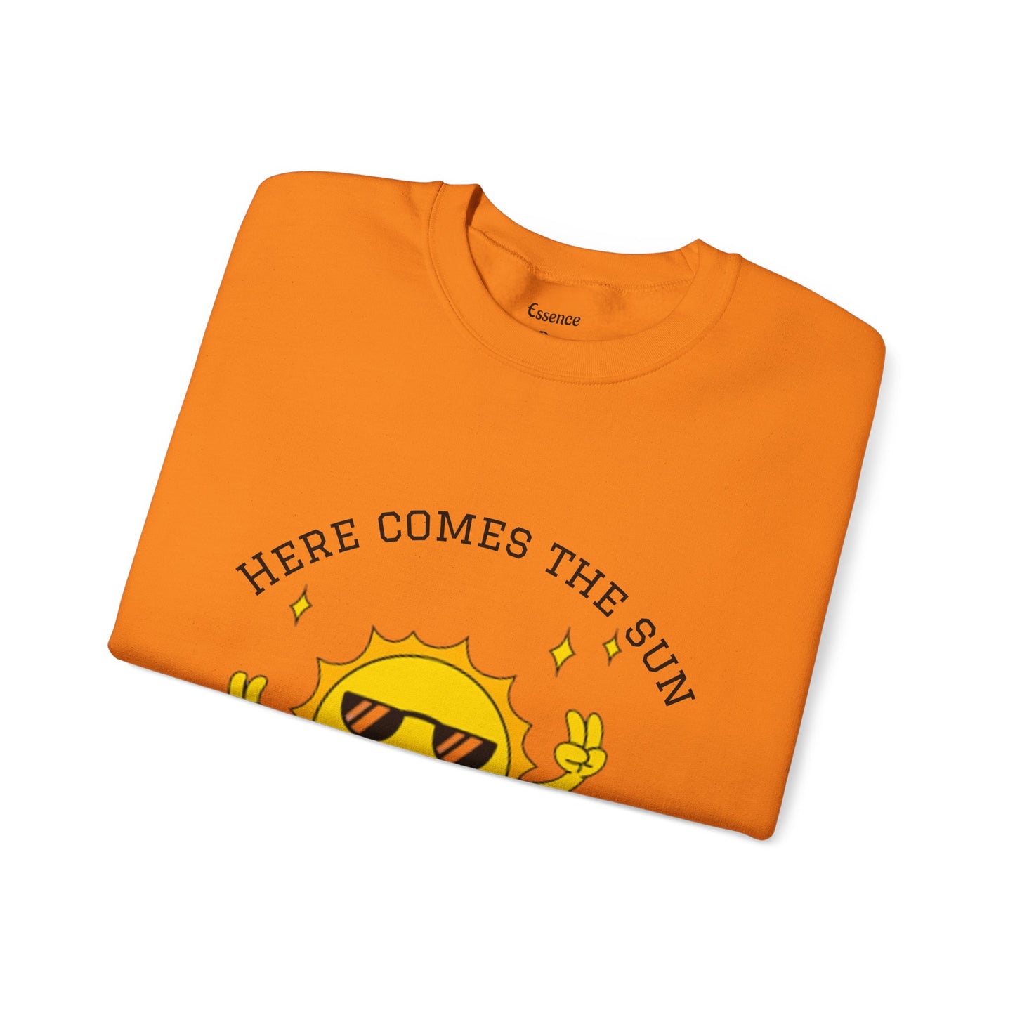 Sunny Vibes Sweatshirt - Bright Unisex Crewneck for Casual Days, Gift for Friends, Spring Fashion, Fun Layering, Sunshine Design