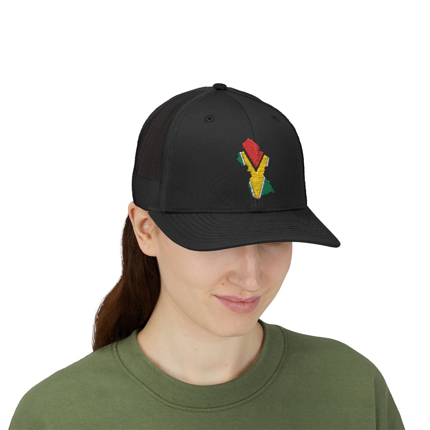 Vibrant Snapback Trucker Cap with Colorful Design, Trendy Hat for Festivals, Outdoor Activities, Gifts and Everyday Wear!