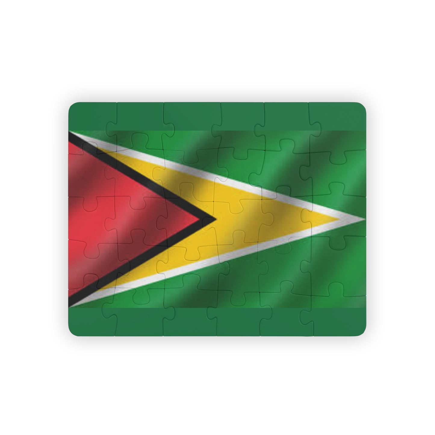 Kids' Puzzle with Guyana Flag Design – Fun Learning Activity for Children, Educational Toy, Travel Game, Birthday Gift, Family Activity