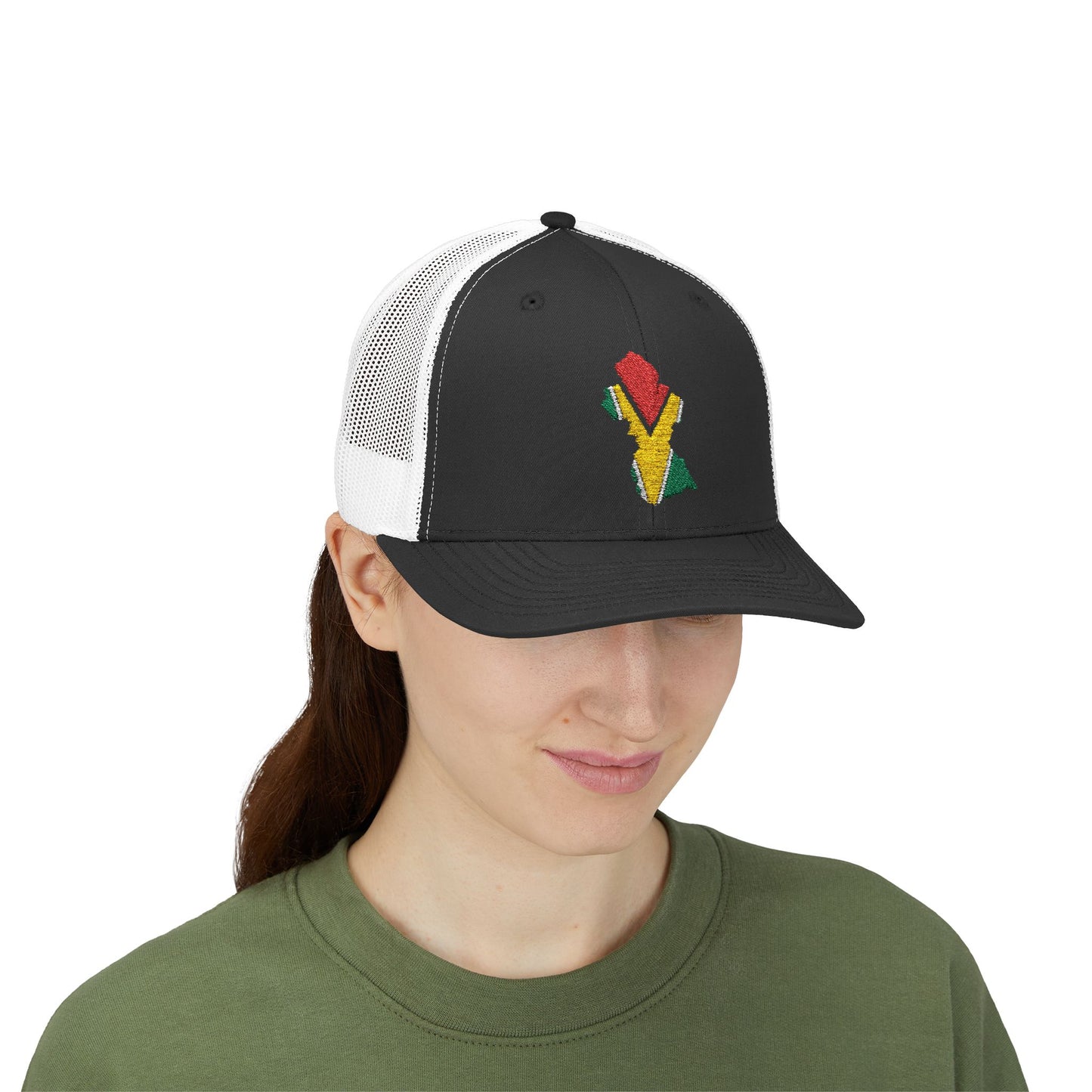 Vibrant Snapback Trucker Cap with Colorful Design, Trendy Hat for Festivals, Outdoor Activities, Gifts and Everyday Wear!
