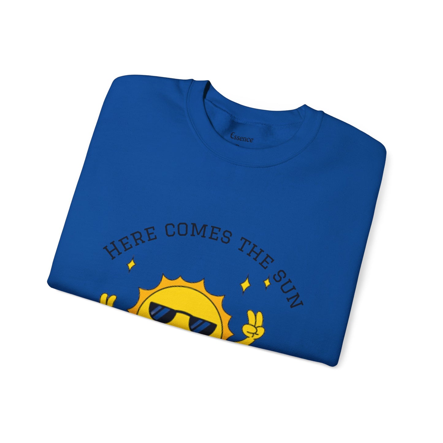 Sunny Vibes Sweatshirt - Bright Unisex Crewneck for Casual Days, Gift for Friends, Spring Fashion, Fun Layering, Sunshine Design