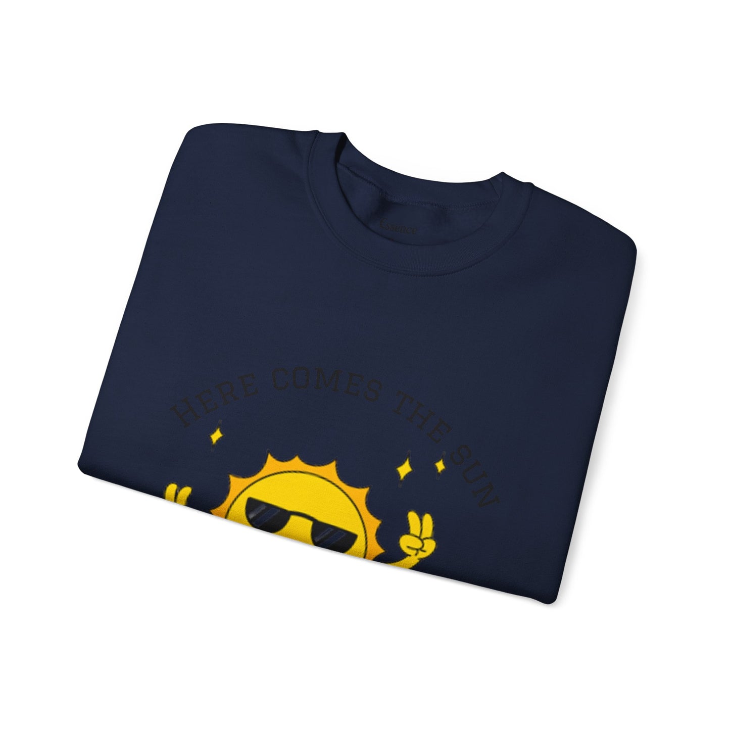 Sunny Vibes Sweatshirt - Bright Unisex Crewneck for Casual Days, Gift for Friends, Spring Fashion, Fun Layering, Sunshine Design