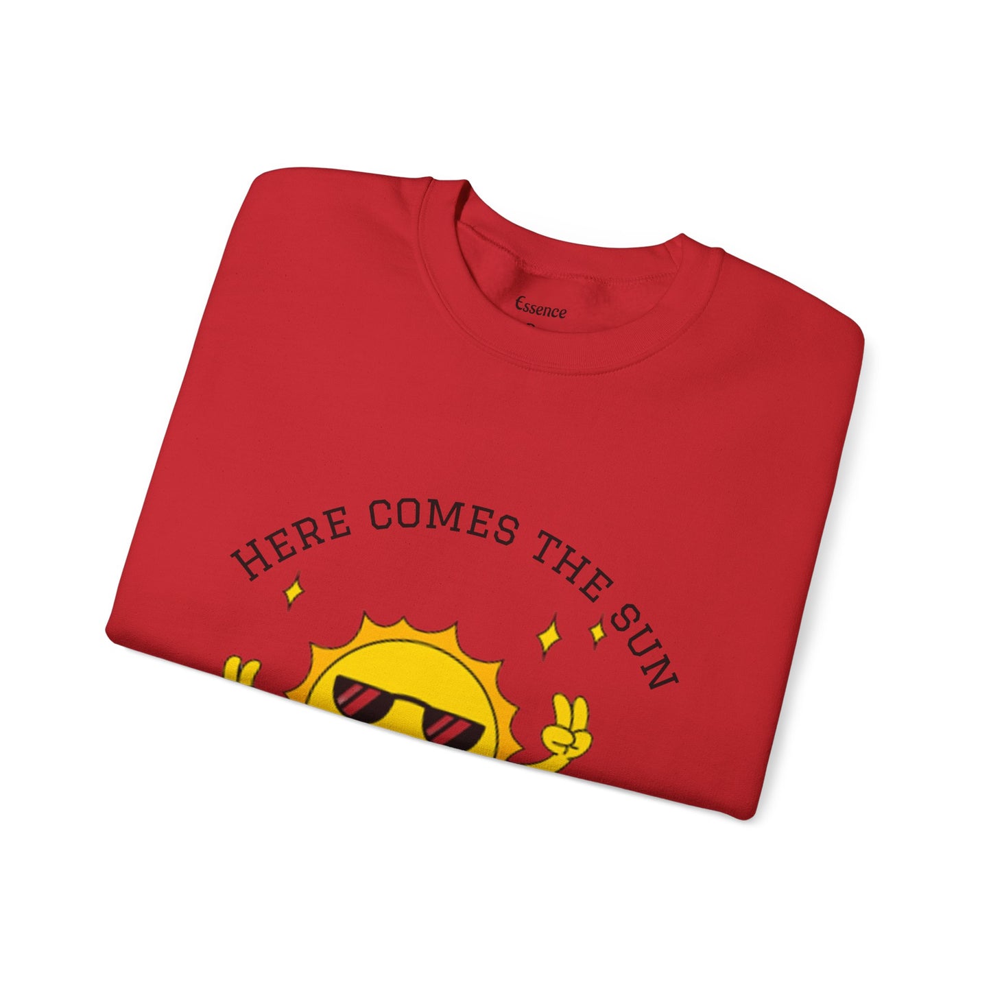 Sunny Vibes Sweatshirt - Bright Unisex Crewneck for Casual Days, Gift for Friends, Spring Fashion, Fun Layering, Sunshine Design