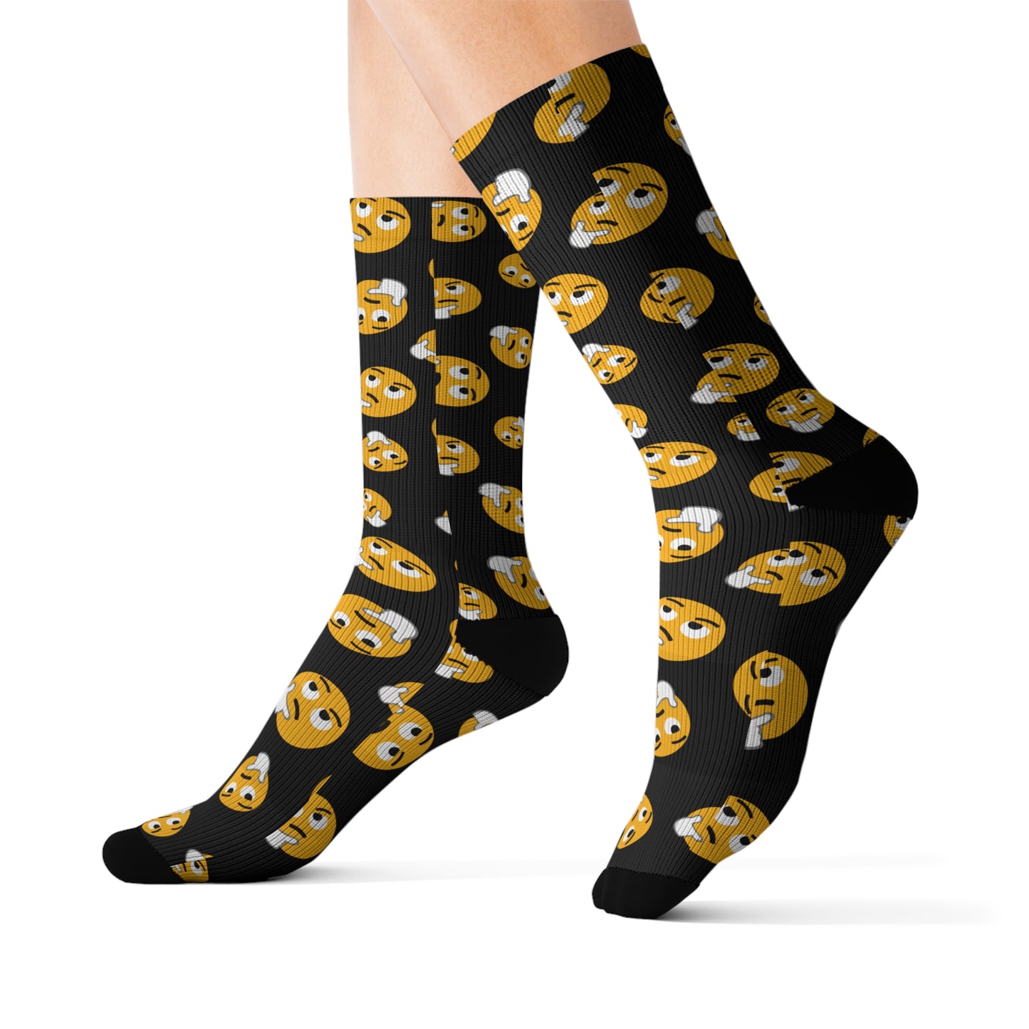 Fun Emoji Sublimation Socks, Quirky Sock Gifts for Friends, Trendy Fashion Statement, Cute Accessories for All Occasions, Cozy Wear [...]