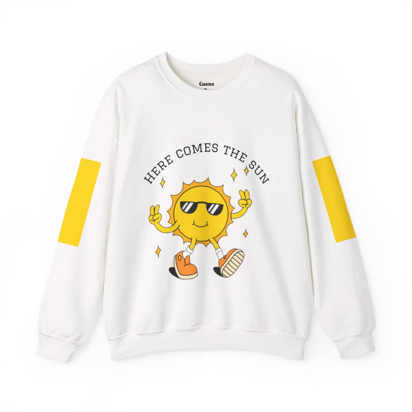 Sunny Vibes Sweatshirt - Bright Unisex Crewneck for Casual Days, Gift for Friends, Spring Fashion, Fun Layering, Sunshine Design
