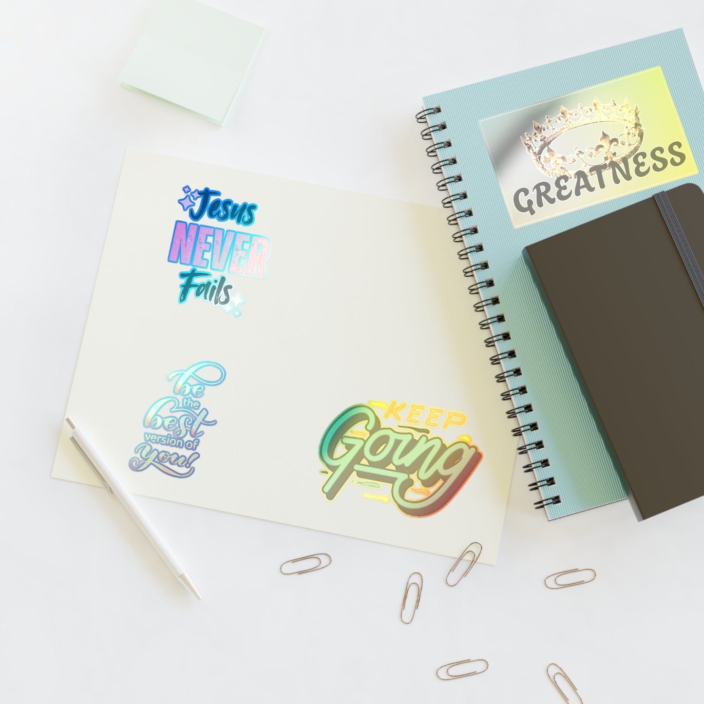 Inspirational Sticker Sheets for Motivation and Encouragement, Self-Improvement Stickers, Positive Affirmation Decor, Gifts for [...]